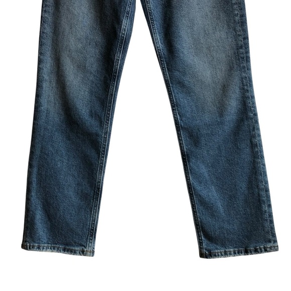 AGOLDE Kye Mid Rise Straight Crop Blue Jeans Size 23 Notion medium wash NWT NEW - Picture 5 of 16